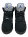 Jordan Shoe Size 12 Black & Blue Suede Solid Sneaker Men's Shoes Black & Blue / 12