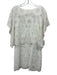 Trina Turk Size 8 White Cotton Blend Lace Overlay Floral Shawl Mini Dress Set White / 8