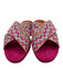 Missoni Shoe Size 39 Pink & Multi textile upper Chevron Metallic Thread Sandals Pink & Multi / 39