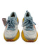 Hoka Shoe Size 7 Blue, Yellow, White Synthetic Mesh Colorblock Running Sneakers Blue, Yellow, White / 7
