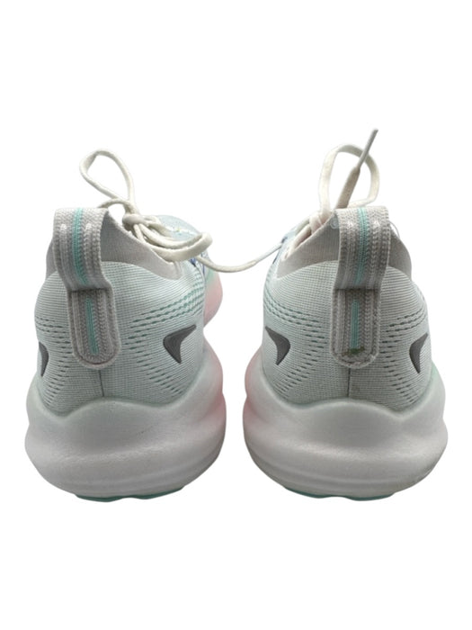 Brooks Shoe Size 11 Pale Blue, Green & Red Synthetic Mesh Ombre Running Sneakers Pale Blue, Green & Red / 11