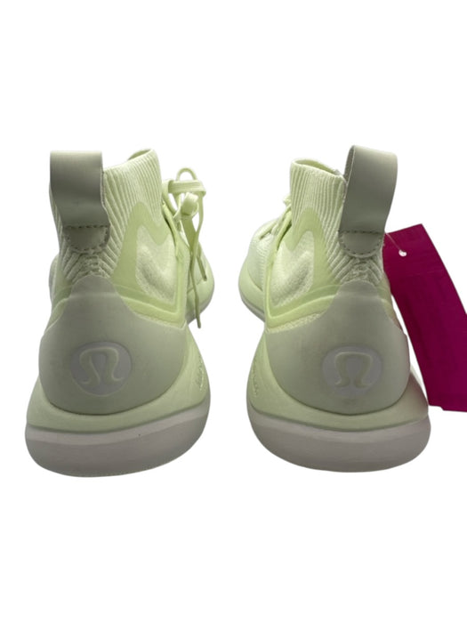 Lululemon Shoe Size 7 Mint Green & White Synthetic Mesh Sock Lace Up Sneakers Mint Green & White / 7