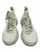 Lululemon Shoe Size 7 Mint Green & White Synthetic Mesh Sock Lace Up Sneakers Mint Green & White / 7