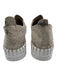 Ilse Jacobsen Shoe Size 38 Gray, Brown, White Leather & Textile Snake Loafers Gray, Brown, White / 38