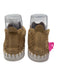 Ilse Jacobsen Shoe Size 38 Brown & White Suede Lasercut Detail Scalloped Shoes Brown & White / 38