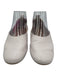 Everlane Shoe Size 7.5 Light Gray Leather Round Toe Pebbled Slip On Flats Light Gray / 7.5