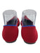 Rothy's Shoe Size 8.5 Red & Blue Pointed Toe Woven Slip On Ballet Flat Flats Red & Blue / 8.5