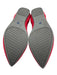 Rothy's Shoe Size 8.5 Red & Blue Pointed Toe Woven Slip On Ballet Flat Flats Red & Blue / 8.5