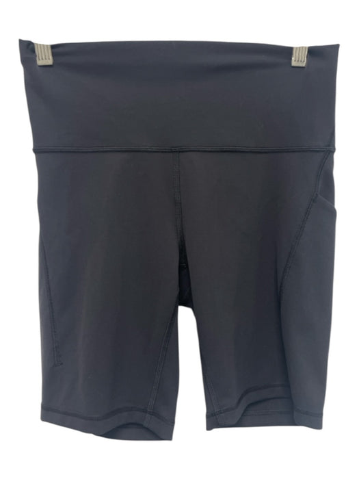 Lululemon Size 8 Black Nylon Blend Biker Shorts Spandex Shorts Black / 8