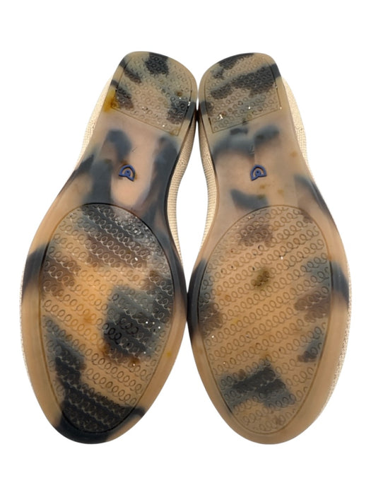 Rothy's Shoe Size 7 Beige Synthetic Round Toe Flats Beige / 7
