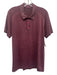 Lululemon Size Est M Pink Synthetic Heathered Athletic Polo Men's Short Sleeve Pink / Est M