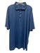 Peter Millar Size XXL Blue Synthetic Music Notes Polo Athleisure Short Sleeve Blue / XXL