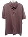 Lululemon Size Est XL Purple Synthetic Heathered Athletic Polo Short Sleeve Purple / Est XL