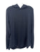 Lululemon Size Est L Navy Blue Polyester Blend Striped Hoodie Long Sleeve Shirt Navy Blue / Est L