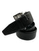 Boss Black Cow Skin Leather Solid Men's Belt Black