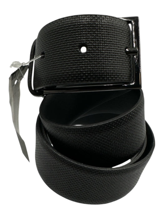 Boss Black Cow Skin Leather Solid Men's Belt Black