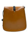 Herbert Frere Soeur Brown, Blue, Black Leather Color Block Buckle Flap Bag Brown, Blue, Black / S