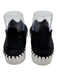 Ilse Jacobsen Shoe Size 40 Black & White Laser Cut Slip On Sneakers Black & White / 40