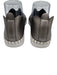 Ilse Jacobsen Shoe Size 39 Pewter & White Laser Cut Slip On Sneakers Pewter & White / 39