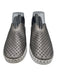 Ilse Jacobsen Shoe Size 39 Pewter & White Laser Cut Slip On Sneakers Pewter & White / 39