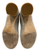 Joie Shoe Size 37.5 Gray Beige Suede Block Heel Ankle Booties Gray Beige / 37.5