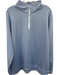 Peter Millar Size XXL Blue Synthetic Solid Quarter Zip Men's Long Sleeve Shirt Blue / XXL