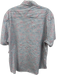 Robert Graham Size XL White & Multi Cotton Blend Abstract Button Up Short Sleeve White & Multi / XL