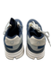On Cloud Shoe Size 9 Blue & White Synthetic Solid Sneaker Men's Shoes Blue & White / 9