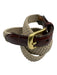 Brighton Beige Cotton Blend Woven Men's Belt Beige