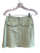 ASTR The Label Size XS Green Polyester Solid Flap Pockets Mini Skirt Set Green / XS