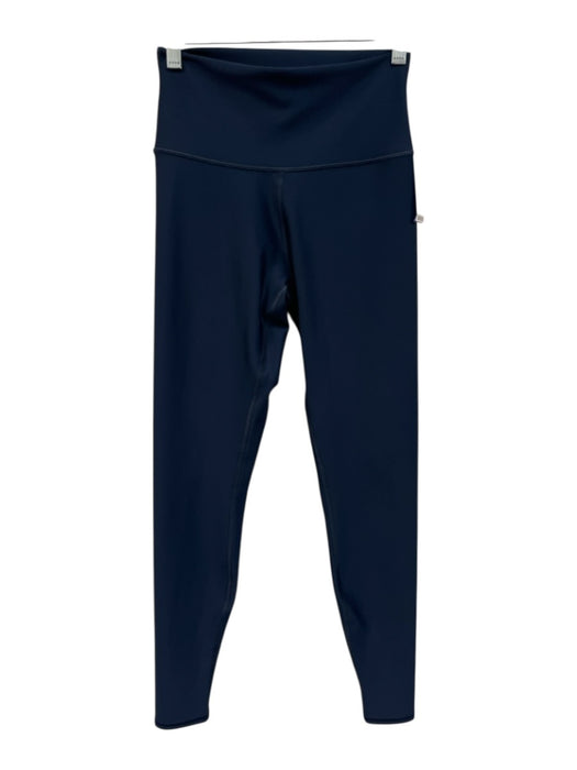 Alo Yoga Size S Navy Blue Missing Fabric Tag Elastic Waistband Athletic Leggings Navy Blue / S