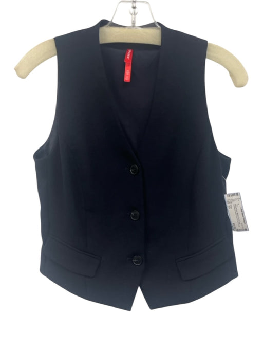 Spanx Size XS Midnight blue Missing Fabric Tag Sleeveless Button Front Vest Top Midnight blue / XS