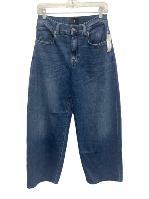 7 For All Mankind Size 27 Medium dark wash Cotton Blend Denim High Rise Jeans Medium dark wash / 27