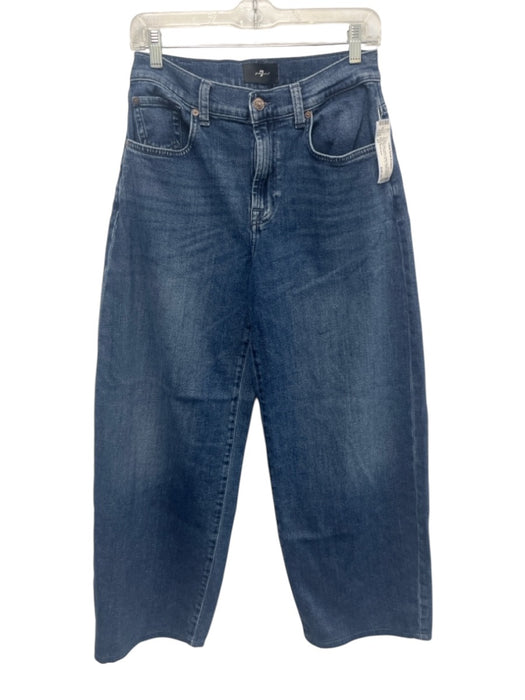 7 For All Mankind Size 27 Medium dark wash Cotton Blend Denim High Rise Jeans Medium dark wash / 27