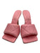 Bottega Veneta Shoe Size 37 Bubblegum Pink Leather Upper Quilted Mule Sandals Bubblegum Pink / 37