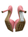 Bottega Veneta Shoe Size 37 Bubblegum Pink Leather Upper Quilted Mule Sandals Bubblegum Pink / 37