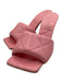 Bottega Veneta Shoe Size 37 Bubblegum Pink Leather Upper Quilted Mule Sandals Bubblegum Pink / 37