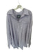 Intimately Size S Purple & White Rayon Blend Long Sleeve Gingham Button Down Top Purple & White / S