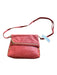 Hammitt Red & Gold Leather Front Flap Crossbody Strap Gold Hardware Bag Red & Gold / S