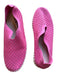 Ilse Jacobsen Shoe Size 38 Pink Leather Scallop Detail Perforated Sneakers Pink / 38