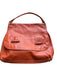 Christopher Kon Orange Leather Shoulder Strap Toggle Front Flap Bag Orange / L