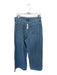Rag & Bone Size 28 Light Wash Cotton Blend High Waist Wide Leg Jeans Light Wash / 28