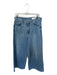 Rag & Bone Size 28 Light Wash Cotton Blend High Waist Wide Leg Jeans Light Wash / 28
