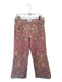 Dear John Size 30 Red & Yellow Cotton Blend High Waist Kaleidoscope Jeans Red & Yellow / 30