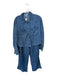 Velvet Heart Size S Med Dark Wash Tencel Blend Chambray Jogger Pant Set Med Dark Wash / S