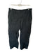 TNA Size M Black Cotton Elastic Waist Cargo Pockets Pants Black / M