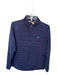 Peter Millar Size L Navy Nylon Blend Long Sleeve Puffer Full Zip Athletic Jacket Navy / L