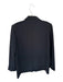Wilfred Size 8 Black Polyester Shoulder Pad One Button Long Blazer Jacket Black / 8