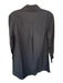 Finley Size M Black Cotton & Polyamide Long Sleeve Button Down Collar Dress Black / M