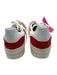 Adidas Shoe Size 7 Red & White Leather Platform Low Top Suede Sneakers Red & White / 7